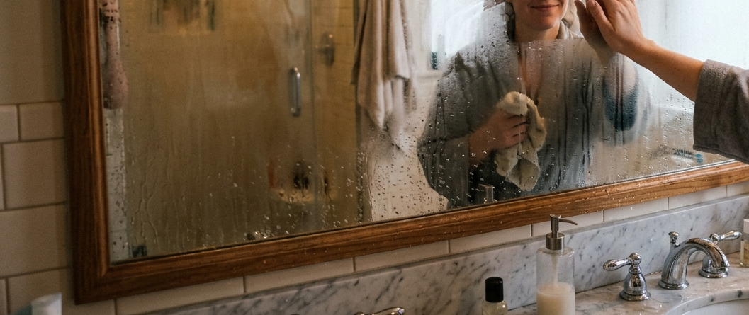 Why Does Your Bathroom Mirror Fog Up So Quickly?